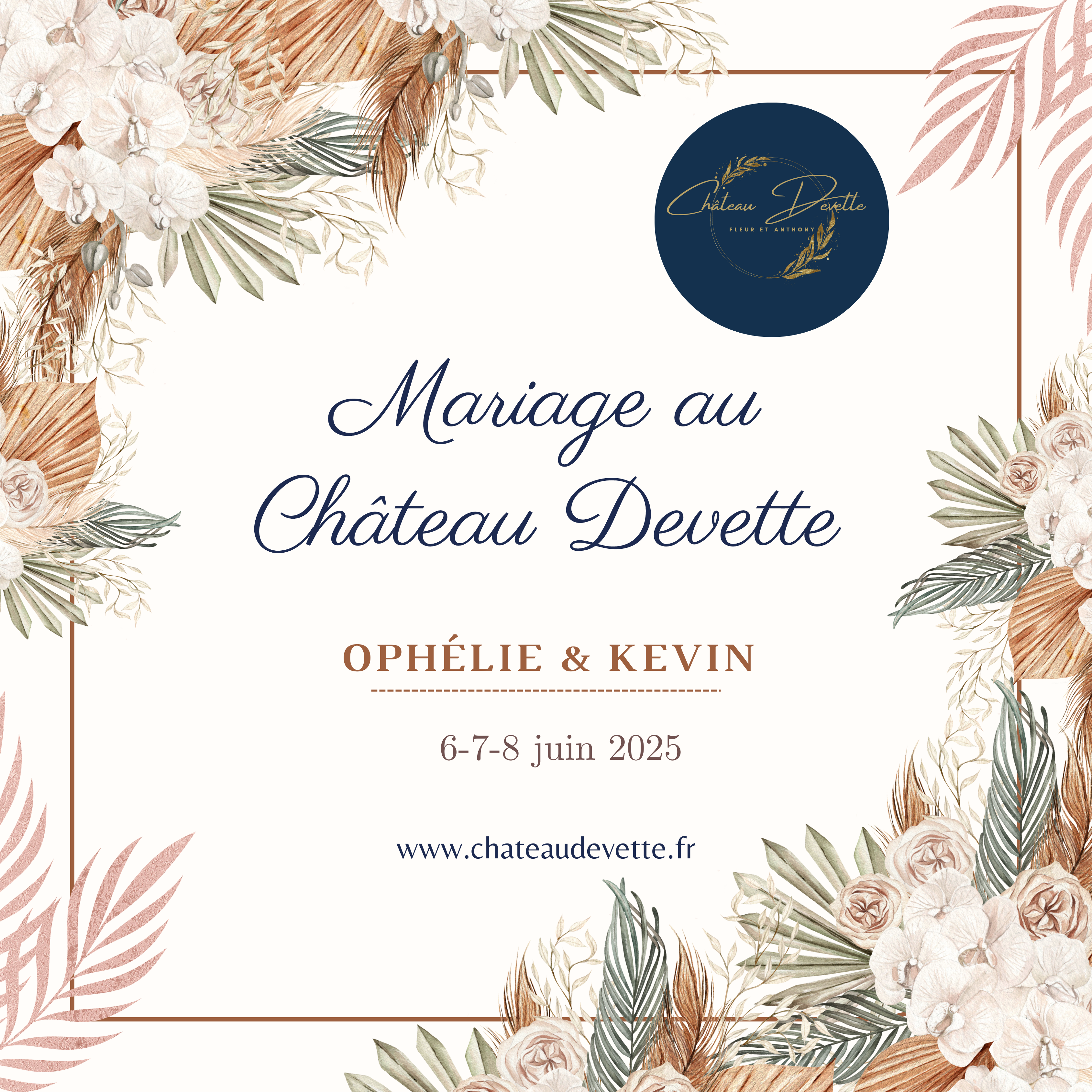 Mariage au Château Devette